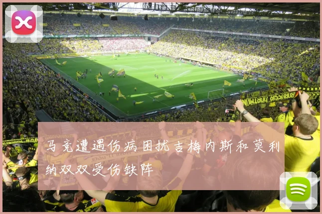 马竞遭遇伤病困扰吉梅内斯和莫利纳双双受伤缺阵